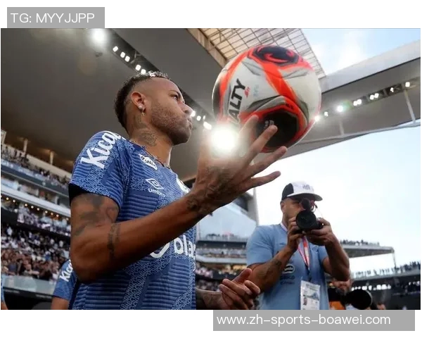 内马尔因伤缺阵携女儿现身球场为桑托斯加油助威